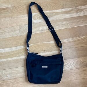 Vintage Rosetti New York Nylon Crossbody Bag with Adjustable Strap Black